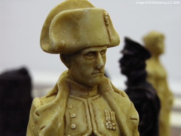 Battle of Waterloo Plain Theme Chess Set